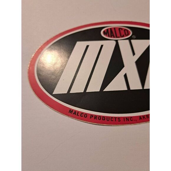 Vintage Original RARE 60s Malco MXP Akron Ohio Hot Rod Rat Rod Car Sticker Decal - Picture 3 of 5